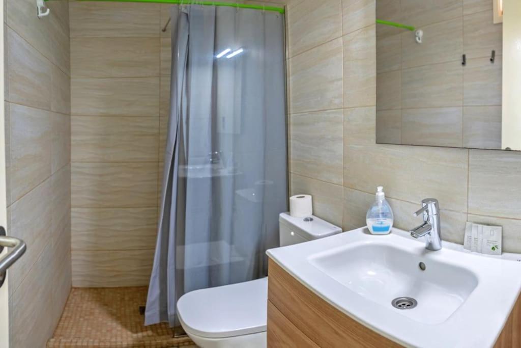 First Line Ocean View Studio Puerto de Santiago  Luaran gambar